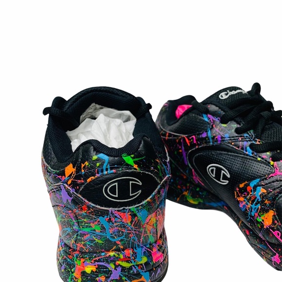 SOLD - Champion Custom Made Splatter Shoes - Picture 7 of 11